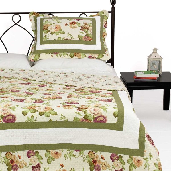 ΚΟΥΒΕΡΛΙ σετ (160cm x 220cm + 1 x 50cm x 70cm) 5232 SilkFashion