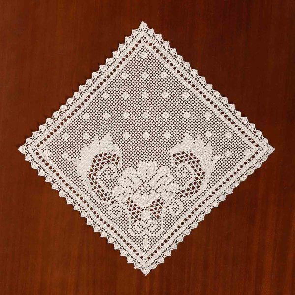 Πετσετάκια γωνίες 12 τεμάχια (33cm x 33cm) 5306 μπέζ SilkFashion