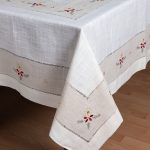 Χριστουγεννιάτικο τραπεζομάντηλο (135cm x 175cm) 5308 SilkFashion