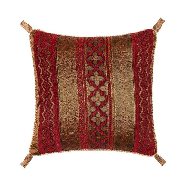 ΜΑΞΙΛΑΡΟΘΗΚΗ 533-9 (45cm x 45 cm) μπορντώ SilkFashion