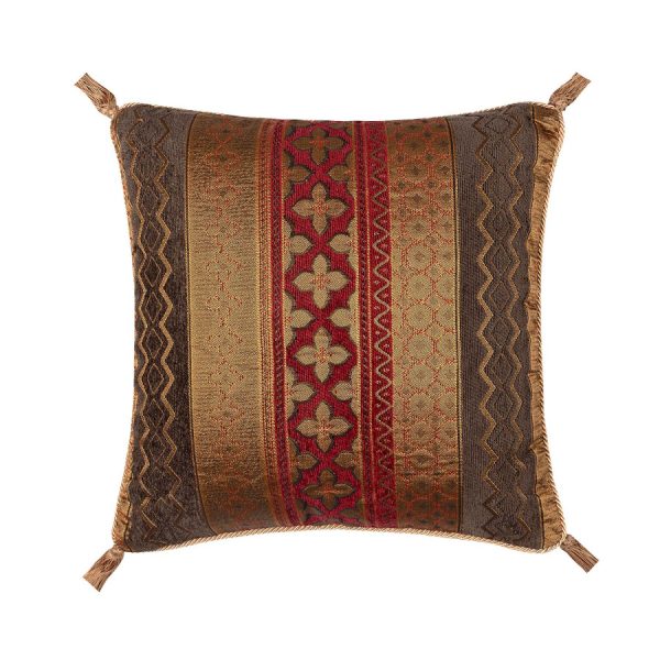 ΜΑΞΙΛΑΡΟΘΗΚΗ 533-9 (45cm x 45 cm) λαδί SilkFashion