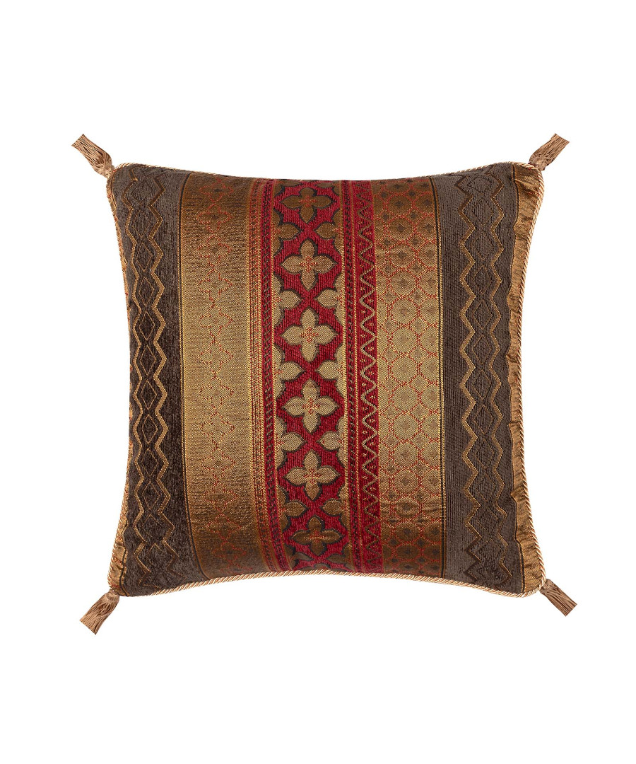 533-9ladi ΜΑΞΙΛΑΡΟΘΗΚΗ 533-9 (45cm x 45 cm) λαδί SilkFashion - Image 1