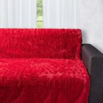 Διακοσμητικό μαλλιαρό ριχτάρι 5336 (145cm x 195cm) κόκκινο SilkFashion