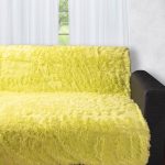 Διακοσμητικό μαλλιαρό ριχτάρι 5336 (145cm x 195cm) Lime SilkFashion