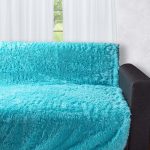 Διακοσμητικό μαλλιαρό ριχτάρι 5336 (145cm x 195cm) τυρκουάζ SilkFashion