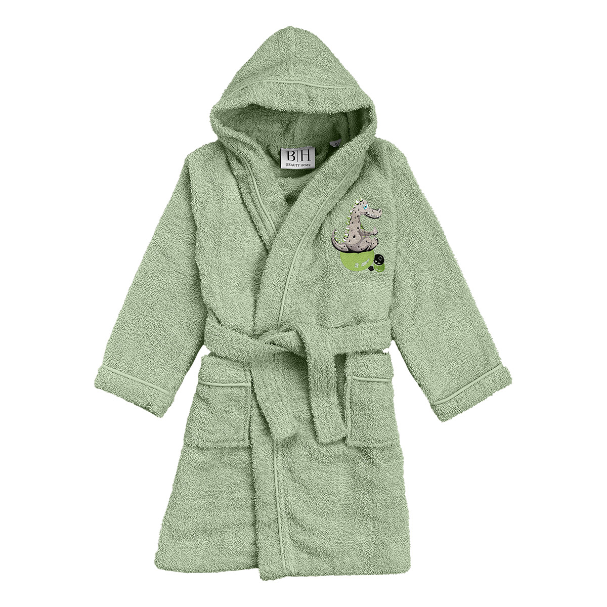 5416 Beauty Home Μπουρνούζι βρεφικό-παιδικό Art 5416 3-4 ετών Βεραμάν - Image 1