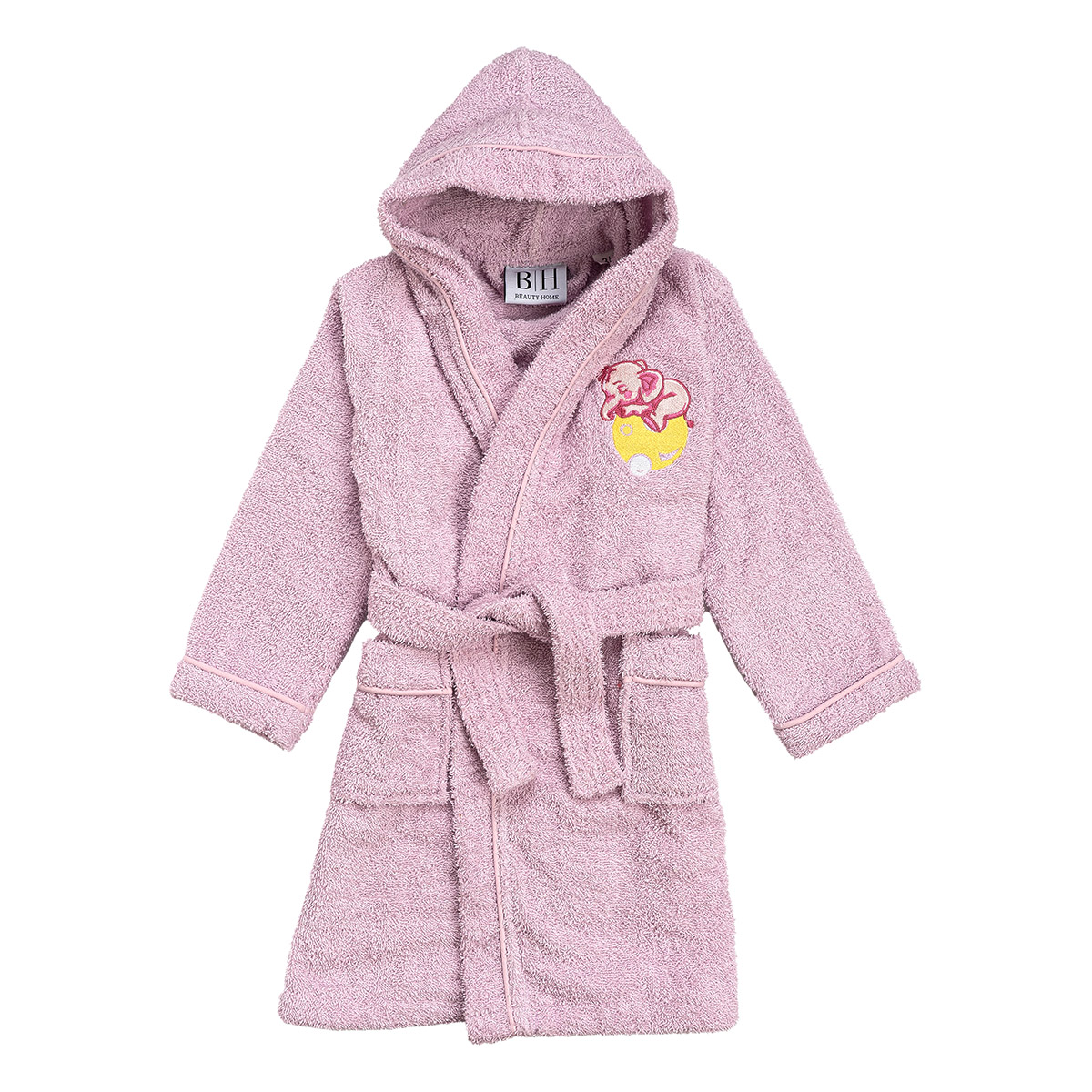 5420 Beauty Home Μπουρνούζι βρεφικό-παιδικό Art 5420 3-4 ετών Λιλά - Image 1