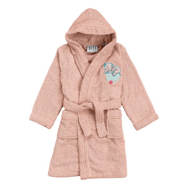 Beauty Home Μπουρνούζι βρεφικό-παιδικό Art 5421 2-3 ετών Ροζ