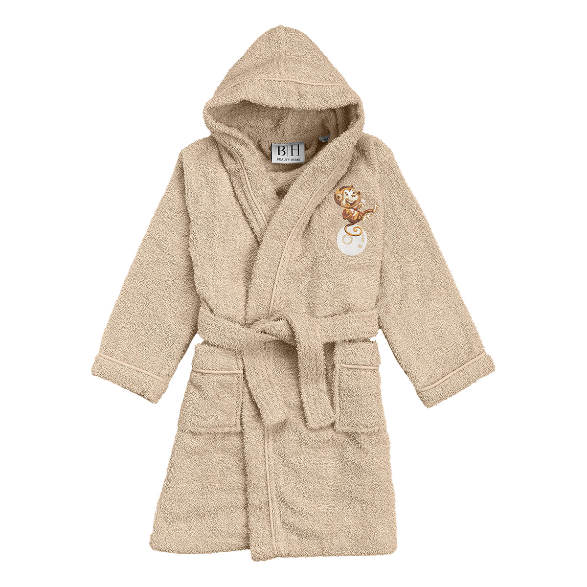 5426 Beauty Home Μπουρνούζι βρεφικό-παιδικό Art 5426 2-3 ετών Μπεζ - Image 1