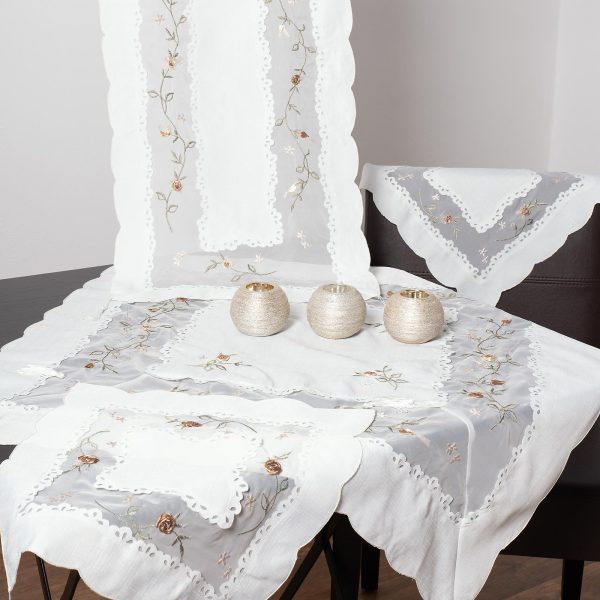 Σετ 7 τεμαχίων  (90cm x 90cm 40cm x 110cm 2x60cm x 60cm 2x 40cm x 40cm 140cm x 140cm) 567 SilkFashion