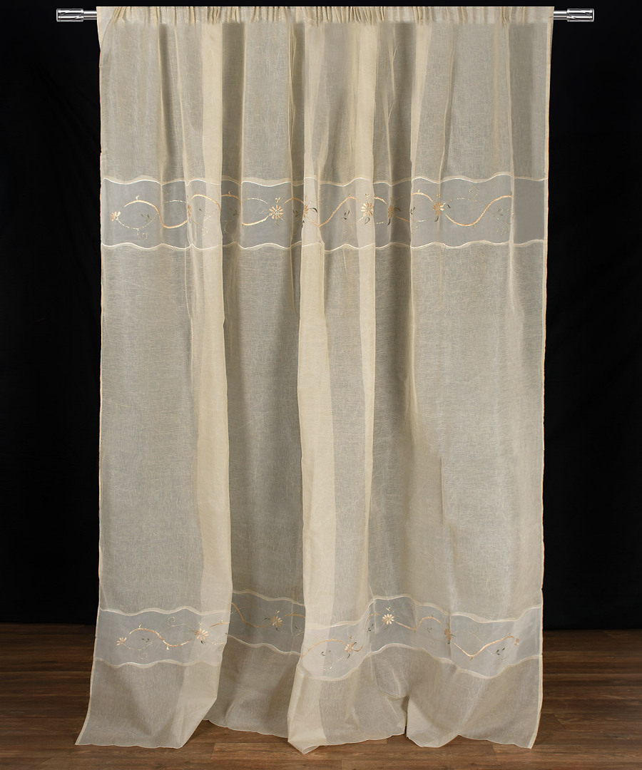 5701 Κουρτίνα 5701 (300cm x 300cm) με τρέσα SilkFashion - Image 1