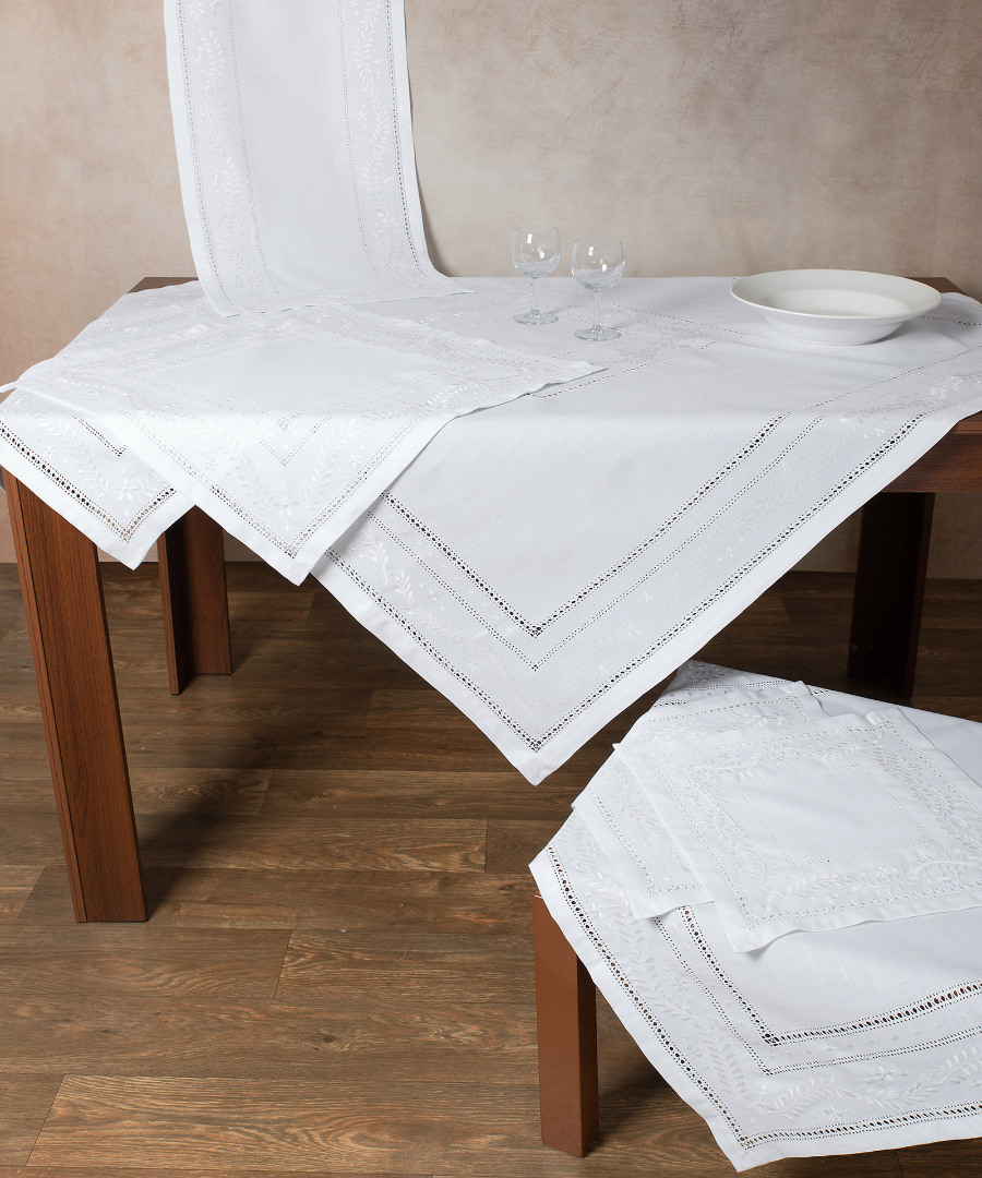 601fyllo2 Σετ 601 (7 τεμαχίων) λευκό SilkFashion - Image 1