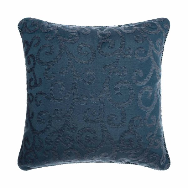 ΜΑΞΙΛΑΡΟΘΗΚΗ 602 (45cm x 45cm) κλαδί μπλε SilkFashion