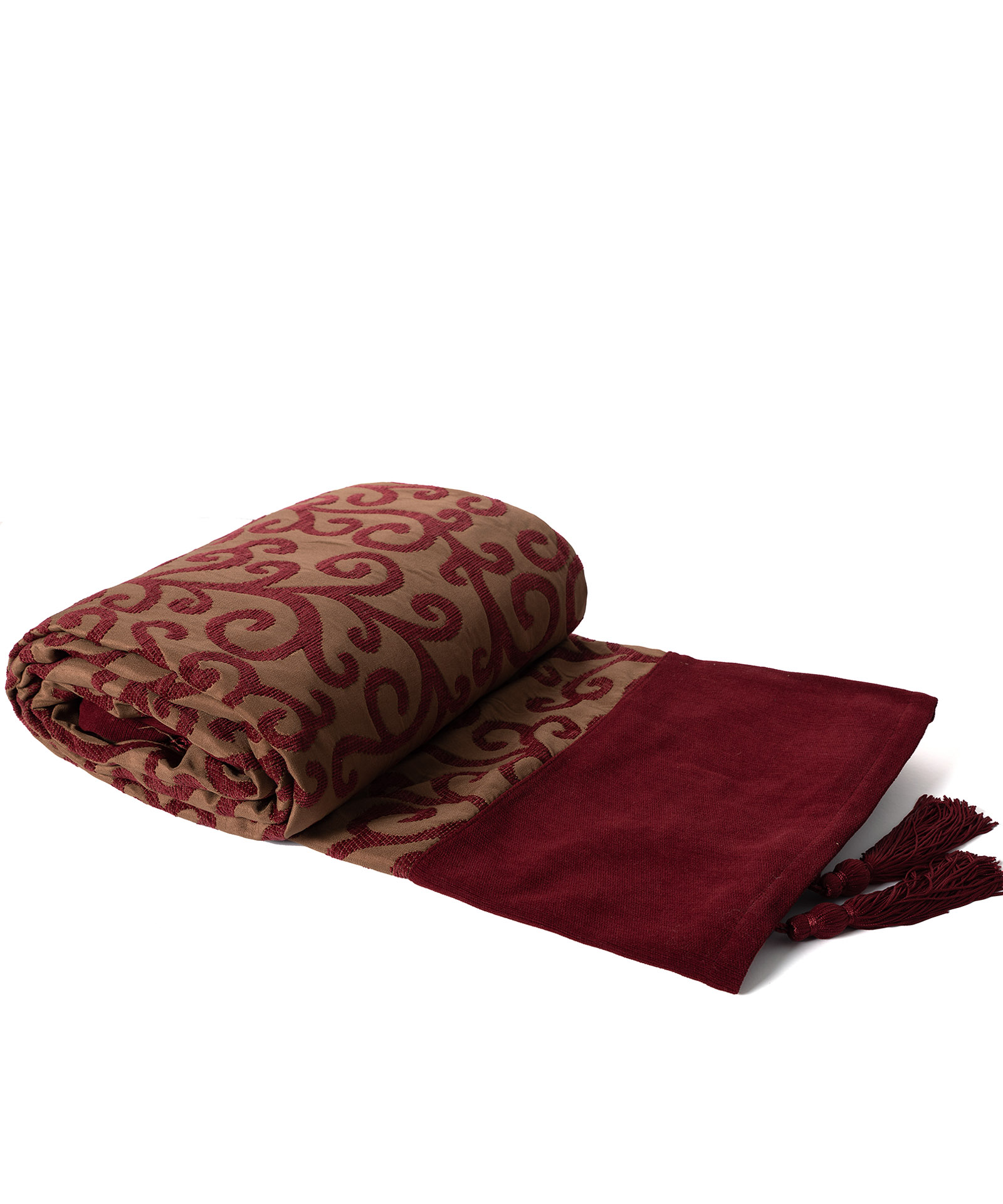 602kladibornto-1 ΡΙΧΤΑΡΙΑ 602 κλαδί (180cm x 250cm) μπορντώ SilkFashion - Image 1