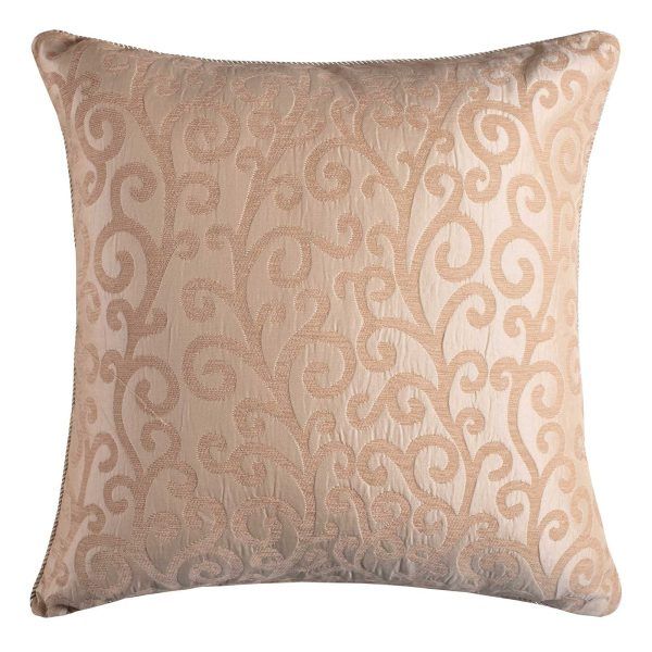 ΜΑΞΙΛΑΡΟΘΗΚΗ 602 (65cm x 65cm) κλαδί μπεζ SilkFashion