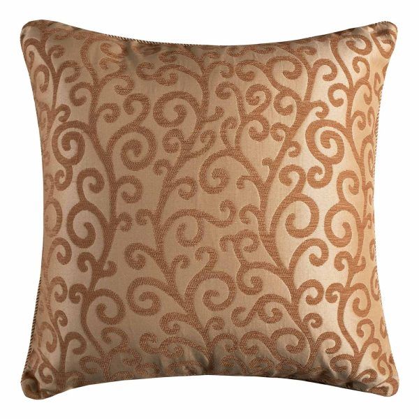 ΜΑΞΙΛΑΡΟΘΗΚΗ 602 (65cm x 65cm) κλαδί χρυσό SilkFashion