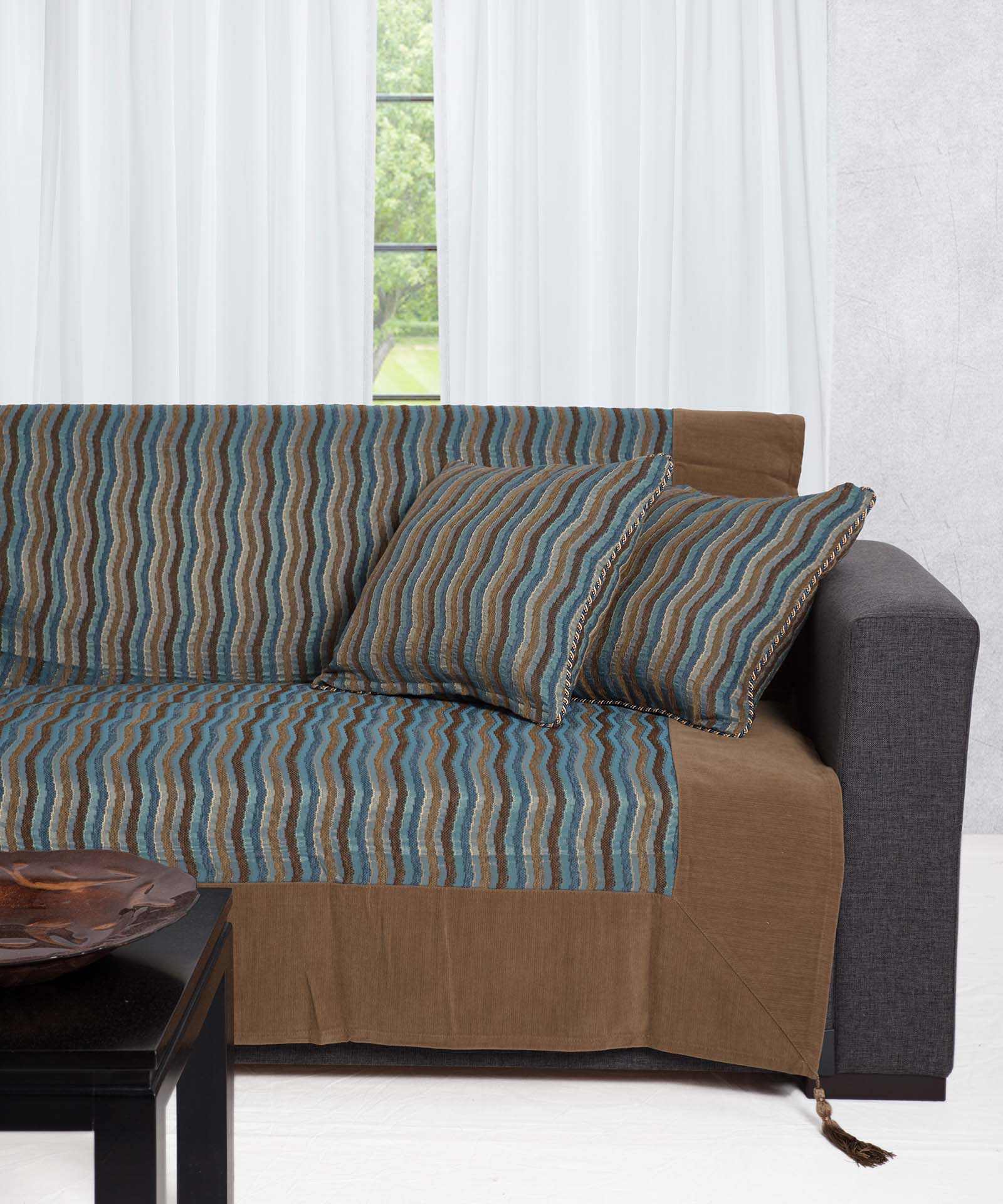 602kymable-3 ΡΙΧΤΑΡΙΑ 602 κύμα (180cm x 320cm) μπλέ SilkFashion - Image 1