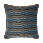 ΜΑΞΙΛΑΡΟΘΗΚΗ 602 (45cm x 45cm) κύμα μπλε SilkFashion