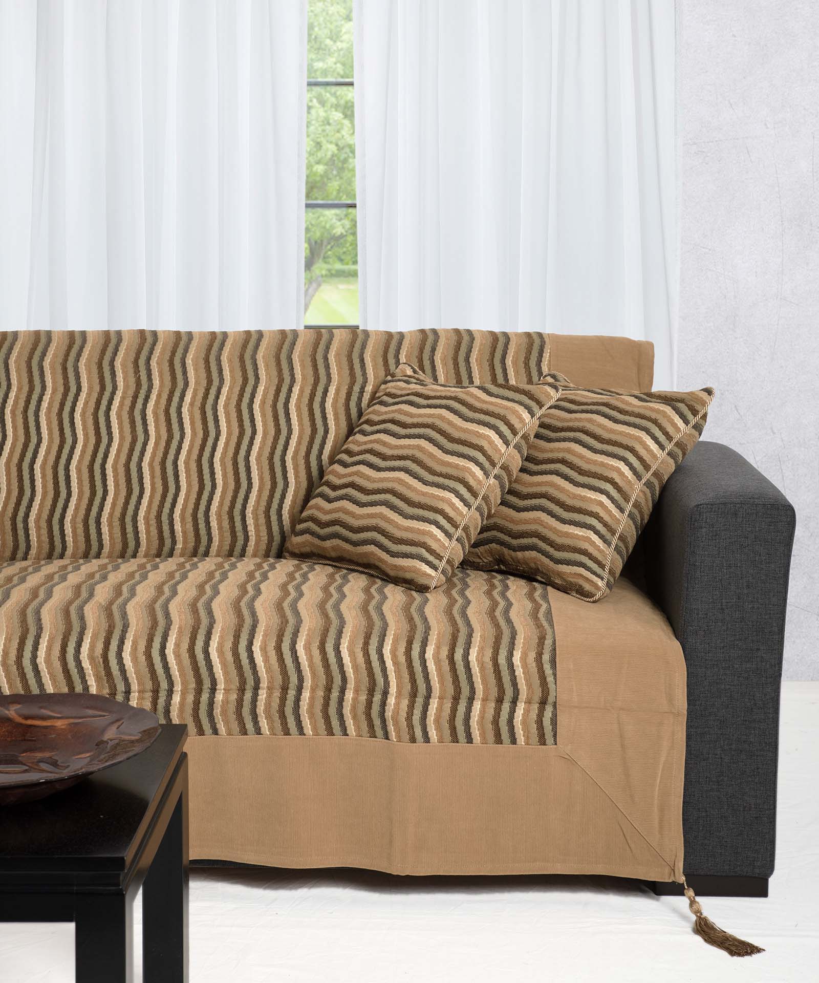 602kymaivory-1 ΡΙΧΤΑΡΙΑ 602 κύμα (150cm x 180cm) ivory SilkFashion - Image 1