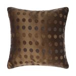 ΜΑΞΙΛΑΡΟΘΗΚΗ 602 (65cm x 65cm) πουά λαδί SilkFashion