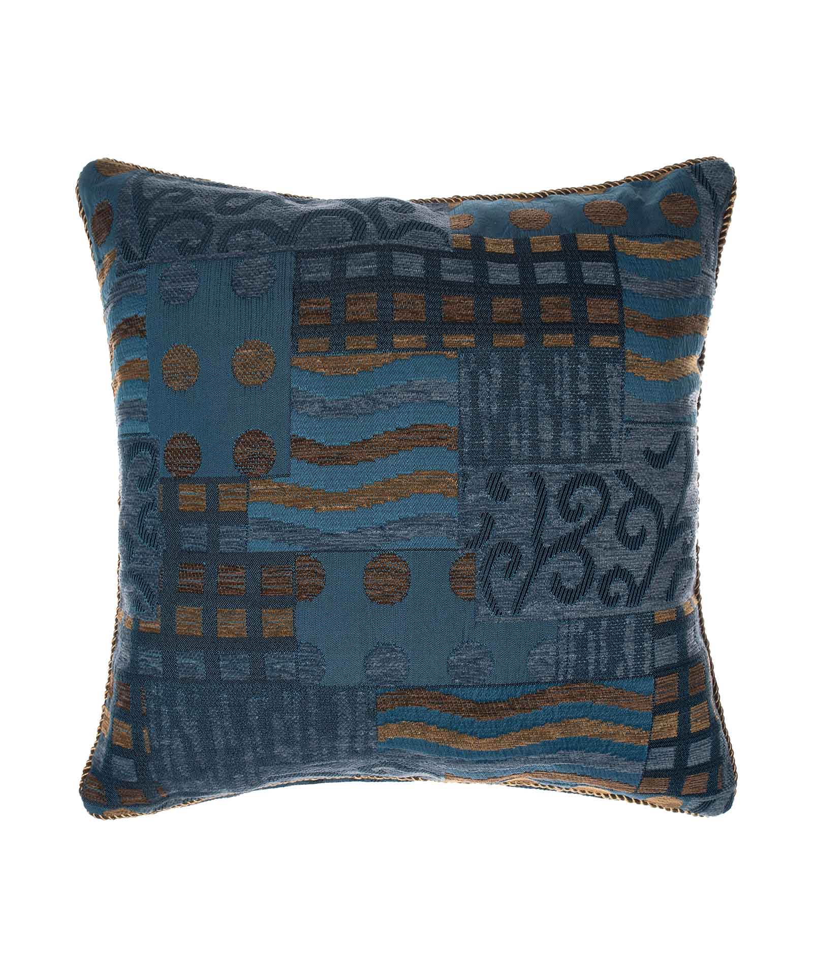 602pyknoble-5 ΜΑΞΙΛΑΡΟΘΗΚΗ 602 (65cm x 65cm) πυκνό μπλε SilkFashion - Image 1