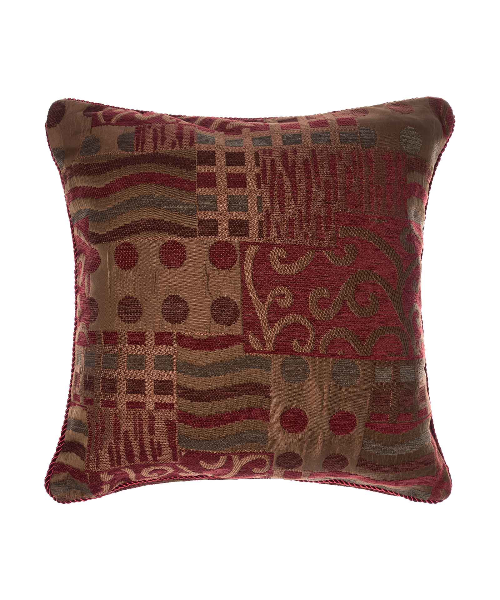 602pyknobornto-4 ΜΑΞΙΛΑΡΟΘΗΚΗ 602 (45cm x 45cm) πυκνό μπορντώ SilkFashion - Image 1