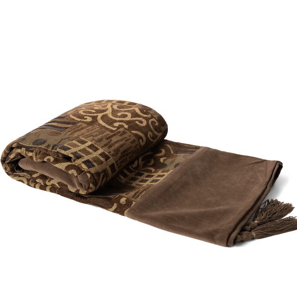 ΡΙΧΤΑΡΙΑ 602 πυκνό (180cm x 250cm) λαδί SilkFashion