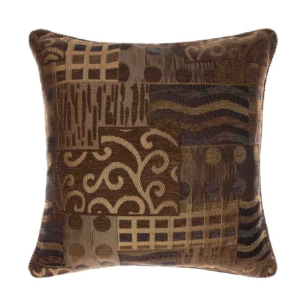 ΜΑΞΙΛΑΡΟΘΗΚΗ 602 (65cm x 65cm) πυκνό λαδί SilkFashion