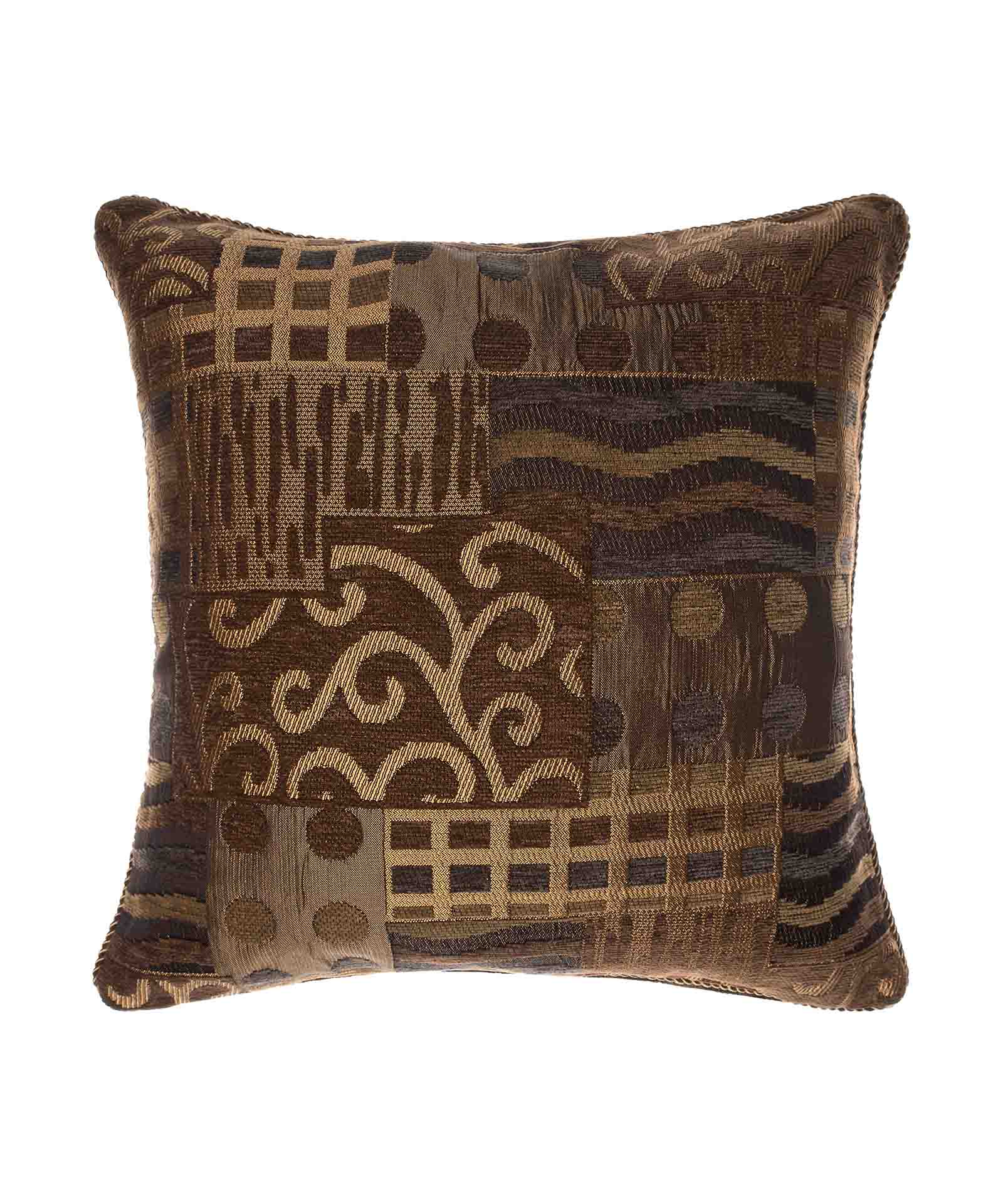 602pyknoladi-5 ΜΑΞΙΛΑΡΟΘΗΚΗ 602 (65cm x 65cm) πυκνό λαδί SilkFashion - Image 1