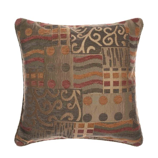 ΜΑΞΙΛΑΡΟΘΗΚΗ 602 (45cm x 45cm) πυκνό πράσινο SilkFashion