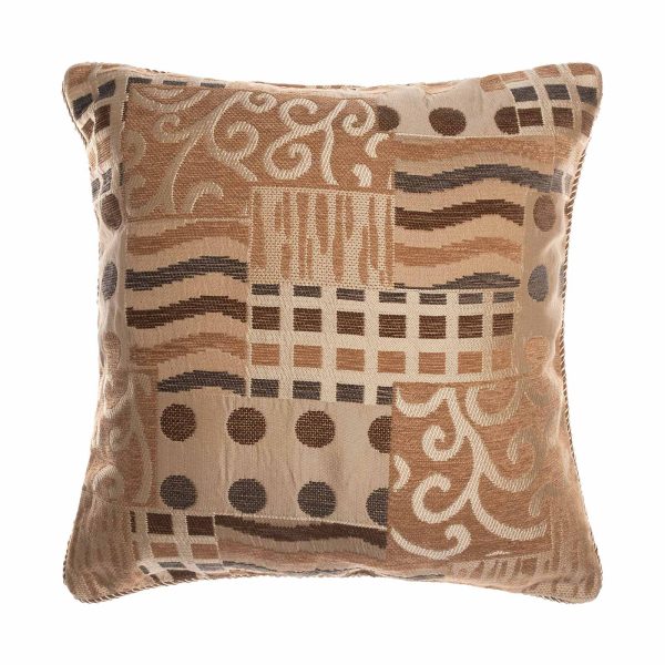 ΜΑΞΙΛΑΡΟΘΗΚΗ 602 (45cm x 45cm) πυκνό χρυσό SilkFashion