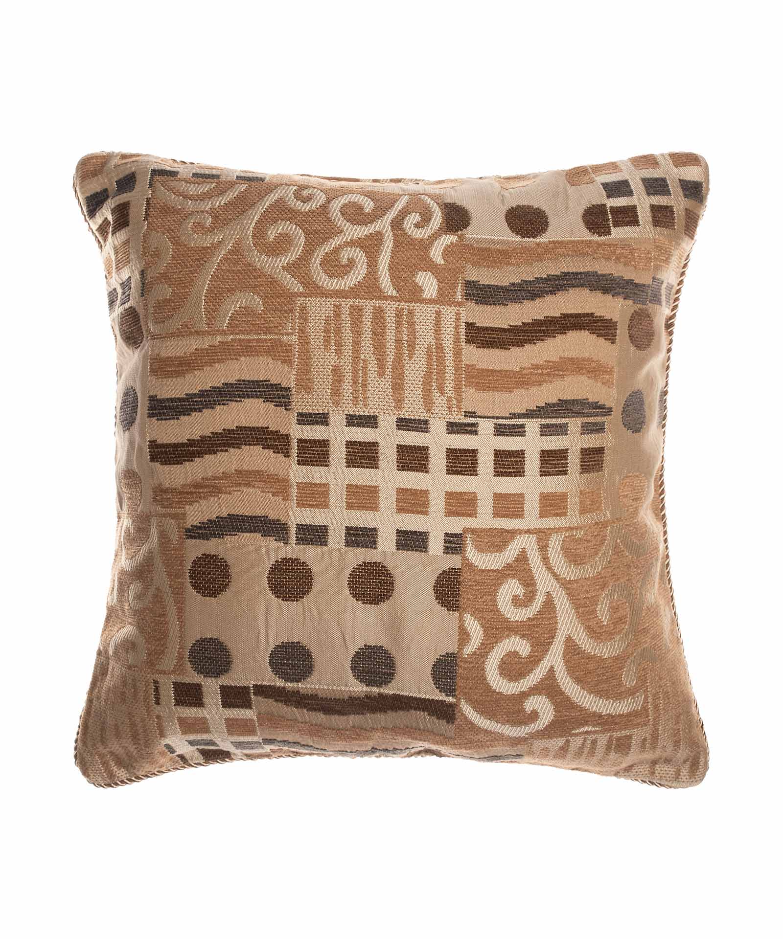 602pyknoxryso-5 ΜΑΞΙΛΑΡΟΘΗΚΗ 602 (65cm x 65cm) πυκνό χρυσό SilkFashion - Image 1