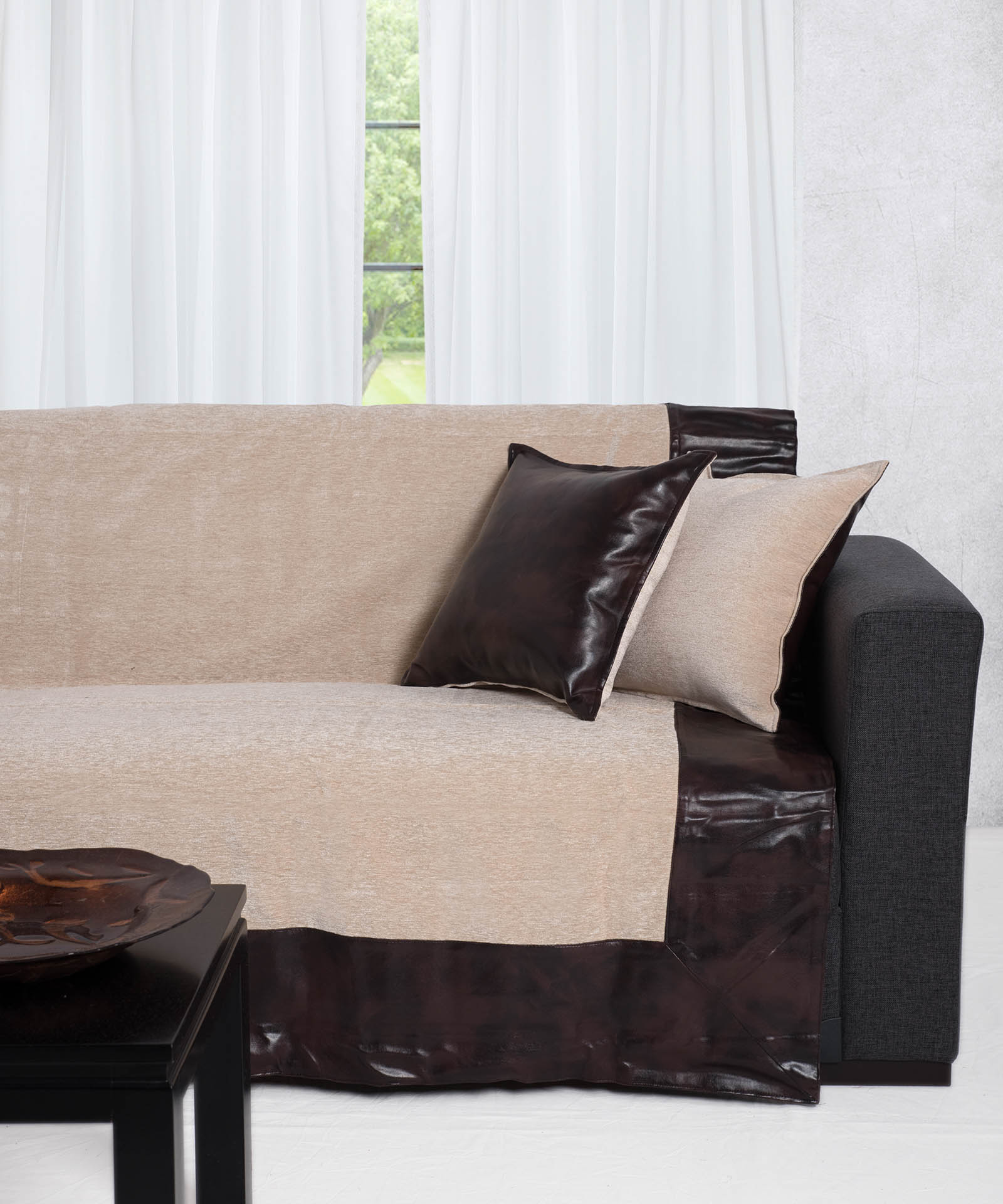 6112ivory ΡΙΧΤΑΡΙΑ 6112 (150cm x 180cm / 180cm x 230cm / 180cm x 270cm) ivory SilkFashion - Image 1