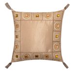 Μαξιλαροθήκη (40cm x 40cm) 612 ΧΝ-03 Μπεζ SilkFashion