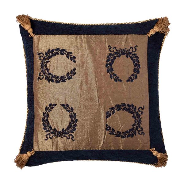 ΜΑΞΙΛΑΡΟΘΗΚΗ (45cm x 45cm) 6416 μπλε SilkFashion