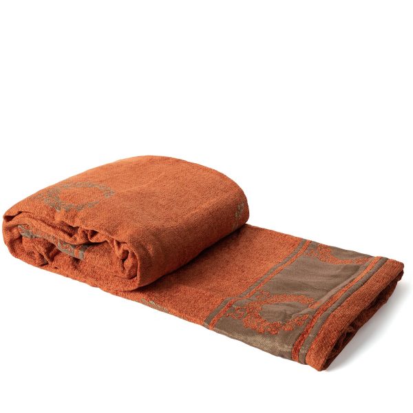 ΡΙΧΤΑΡΙΑ 6416 (150cm x 180cm) κεραμιδί SilkFashion