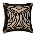 ΜΑΞΙΛΑΡΟΘΗΚΗ 6926 (65cm x 65cm) μαύρο SilkFashion