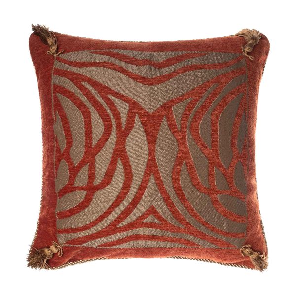 ΜΑΞΙΛΑΡΟΘΗΚΗ  6926 (65cm x 65cm) πορτοκαλί SilkFashion