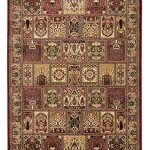 ΧΑΛΙ PERSIA 6283 BURGUNDY ΜΕ ΚΡΟΣΣΙ - 133X190  NewPlan