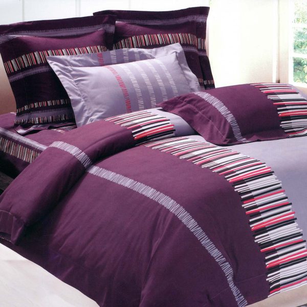 σεντόνια φανελένια (230cm x 250cm 2x 50cm x 70cm)  7003-1 SilkFashion