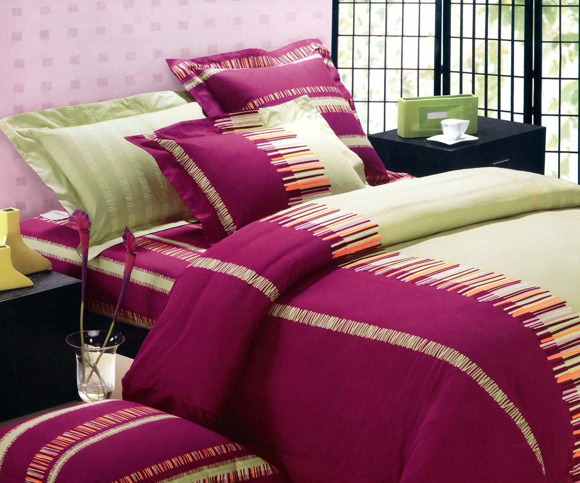 7003-2fanella σεντόνια φανελένια (230cm x 250cm 2x 50cm x 70cm) 7003-2 SilkFashion - Image 1