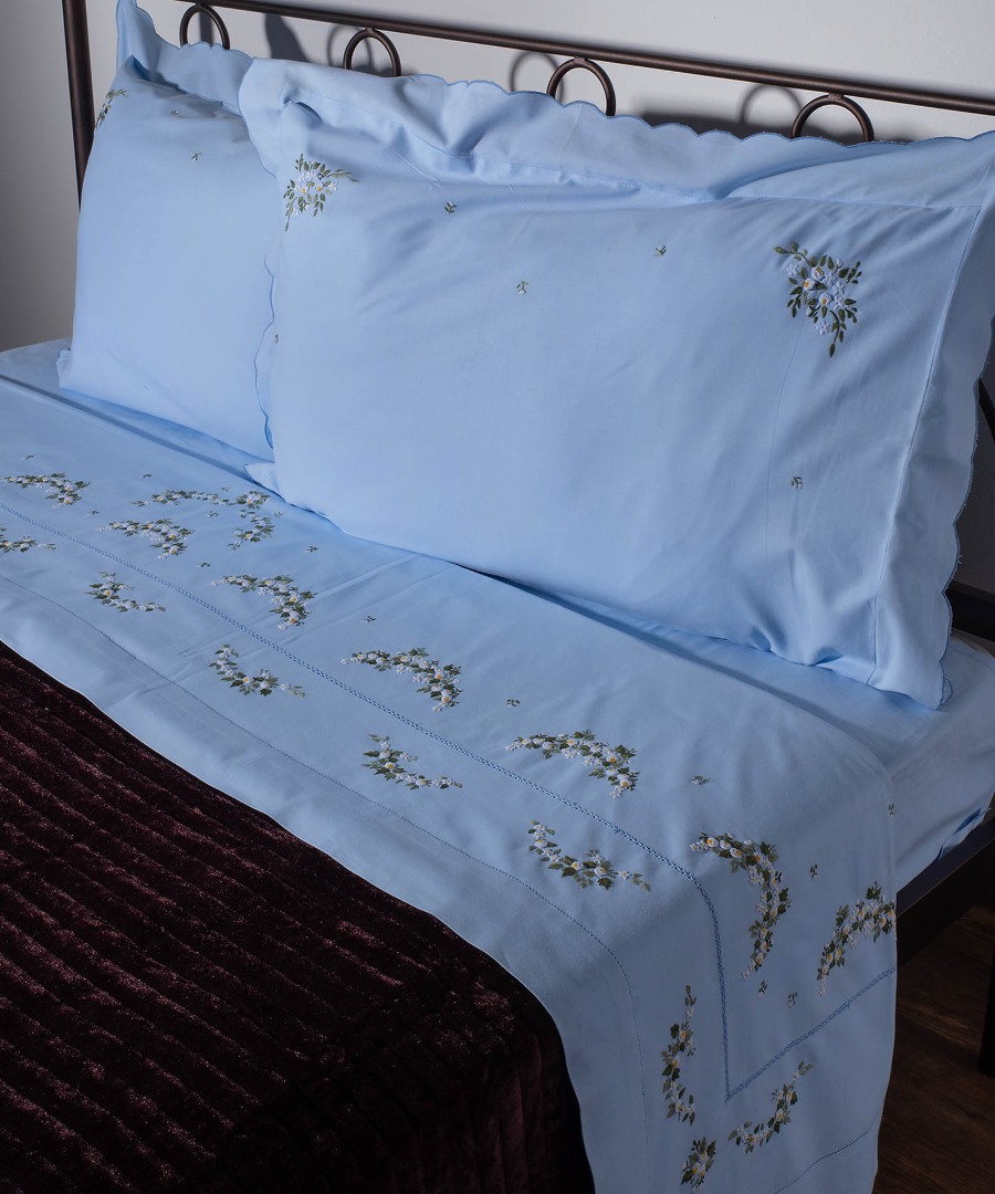 7003siel ΧΕΙΡΟΠΟΙΗΤΟ ΡΟΚΟΚΟ ΣΕΝΤΟΝΙ 7003 ΤΕΣΣΑΡΩΝ ΤΕΜΑΧΙΩΝ (225CM X 270CM) ΣΙΕΛ SilkFashion - Image 1