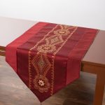 Τραβέρσα (50cm x 145cm) 703 ΧΝ-30 Μπορντώ SilkFashion