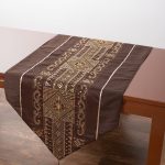 Τραβέρσα (50cm x 145cm) 703 ΧΝ-48 Καφέ SilkFashion