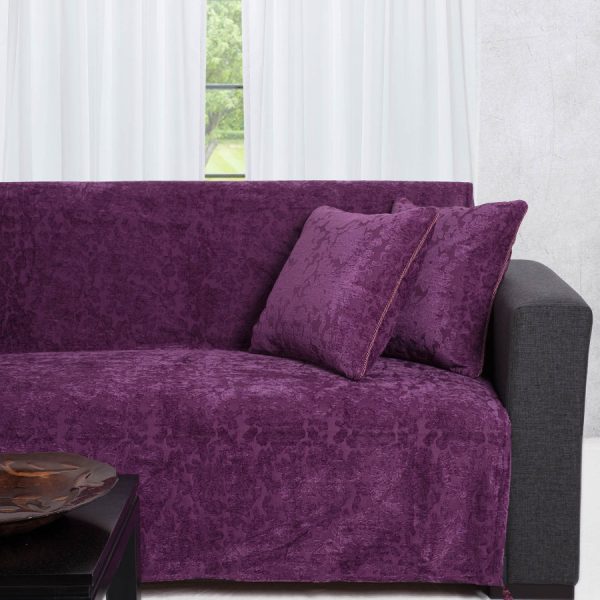 ΡΙΧΤΑΡΙΑ 7098 (180cm x 320cm) μώβ SilkFashion