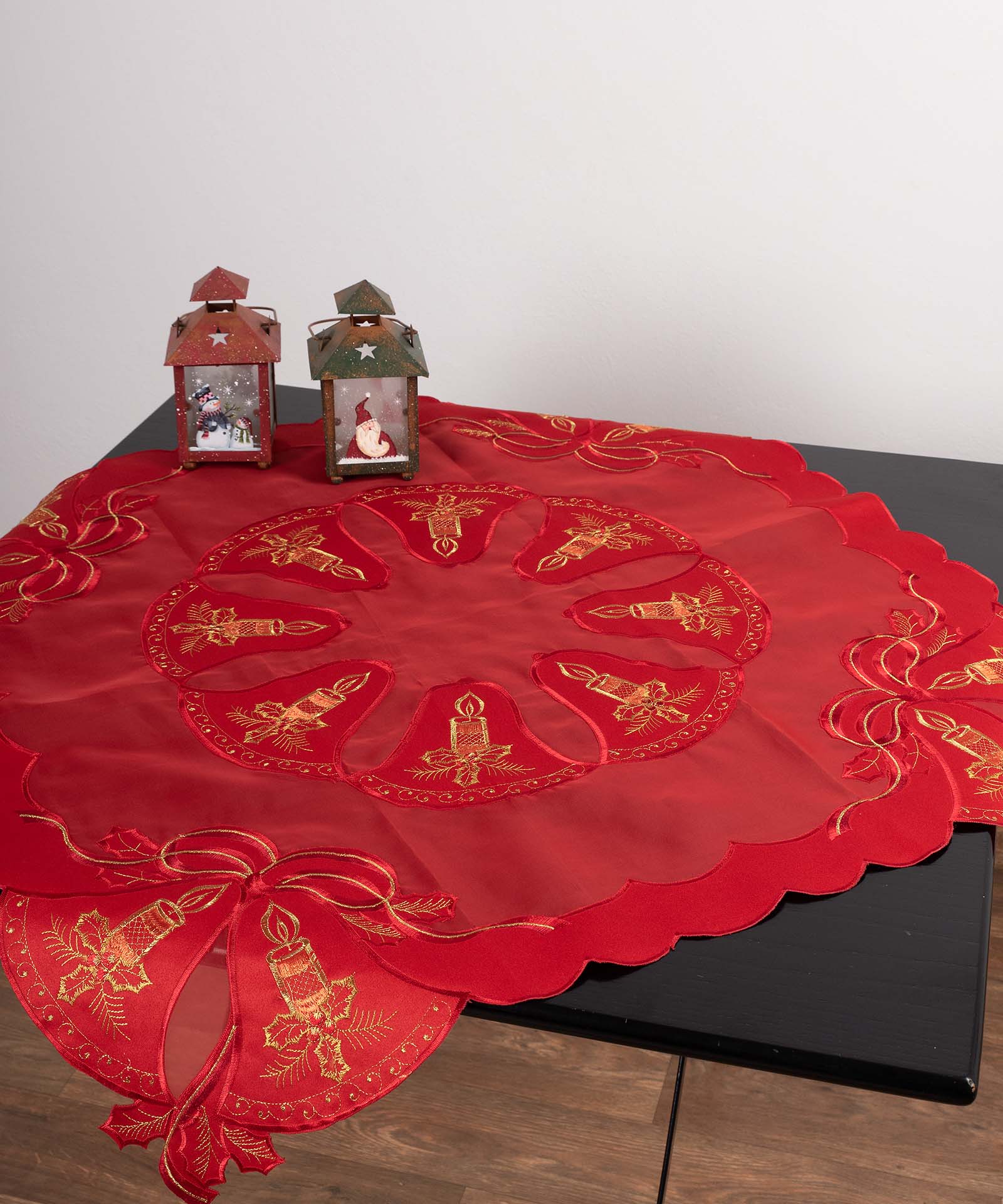 716 χριστουγεννιάτικο καρέ (90cm x 90cm) 716 SilkFashion - Image 1