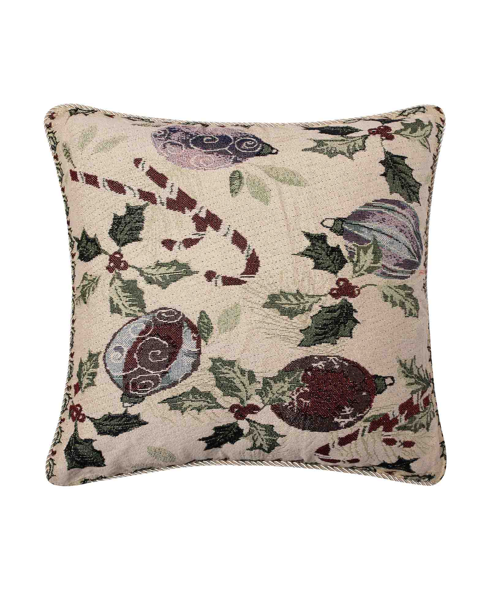 718-1 ΧΡΙΣΤΟΥΓΕΝΝΙΑΤΙΚΕΣ ΜΑΞΙΛΑΡΟΘΗΚΕΣ (45cm x 45cm) 718 SilkFashion - Image 1