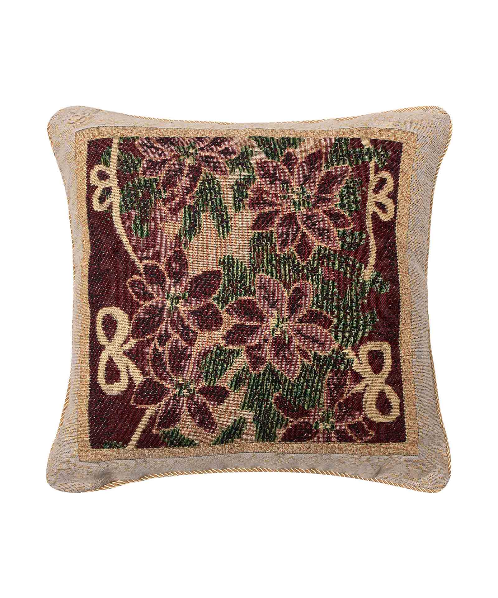 719-1 ΧΡΙΣΤΟΥΓΕΝΝΙΑΤΙΚΕΣ ΜΑΞΙΛΑΡΟΘΗΚΕΣ (45cm x 45cm) 719 SilkFashion - Image 1