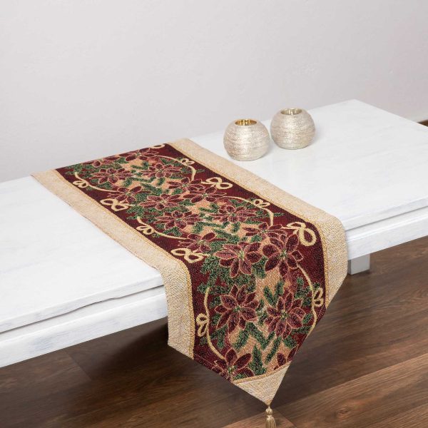 χριστουγεννιάτικη τραβέρσα (33cm x 125cm) 719 SilkFashion