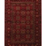 ΧΑΛΙ PERSIA   315 BURGUNDY ΜΕ ΚΡΟΣΣΙ - 160X230  NewPlan